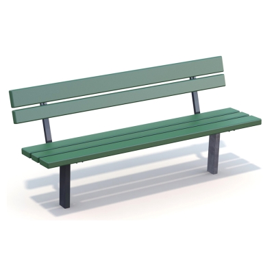 Το παγκάκι πάρκου Ekeby με πλάτη συνδυάζει τον μινιμαλιστικό σχεδιασμό με την ευελιξία, καθιστώντας το μια κομψή προσθήκη σε κάθε εξωτερικό χώρο. Μέρος της σειράς Ekeby, αυτό το παγκάκι πάρκου μπορεί να συνδυαστεί με ασορτί τραπέζια ή παγκάκια χωρίς πλάτη για να δημιουργήσει έναν φιλόξενο εξωτερικό χώρο συγκέντρωσης. Η συλλογή Ekeby είναι απλή αλλά εξαιρετικά λειτουργική και προσεκτικά σχεδιασμένη για να διαρκέσει για πολλά χρόνια. Τα μπράτσα πωλούνται σε ζεύγη ξεχωριστά και διατίθενται σε μαύρο χρώμα ή γαλβανιζέ. Αυτή η παραλλαγή έχει αγκύρωση επί του εδάφους , σε χρώμα πράσινο με μαύρο μεταλλικό σκελετό.